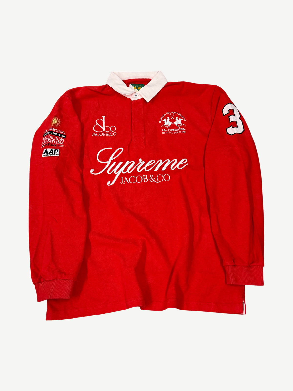 Supreme La Martina Red Rugby