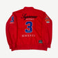 Supreme La Martina Red Zip Up Sweatshirt