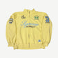 Supreme La Martina Yellow Zip Up Sweatshirt