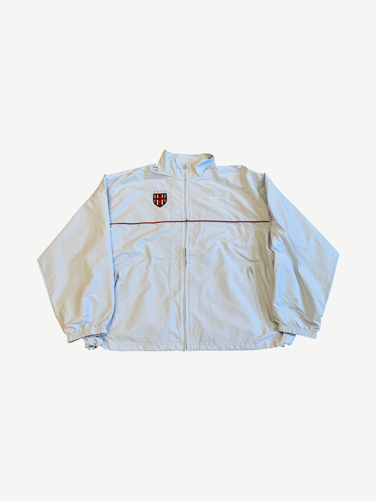 Supreme Light Blue Cross Track Jacket