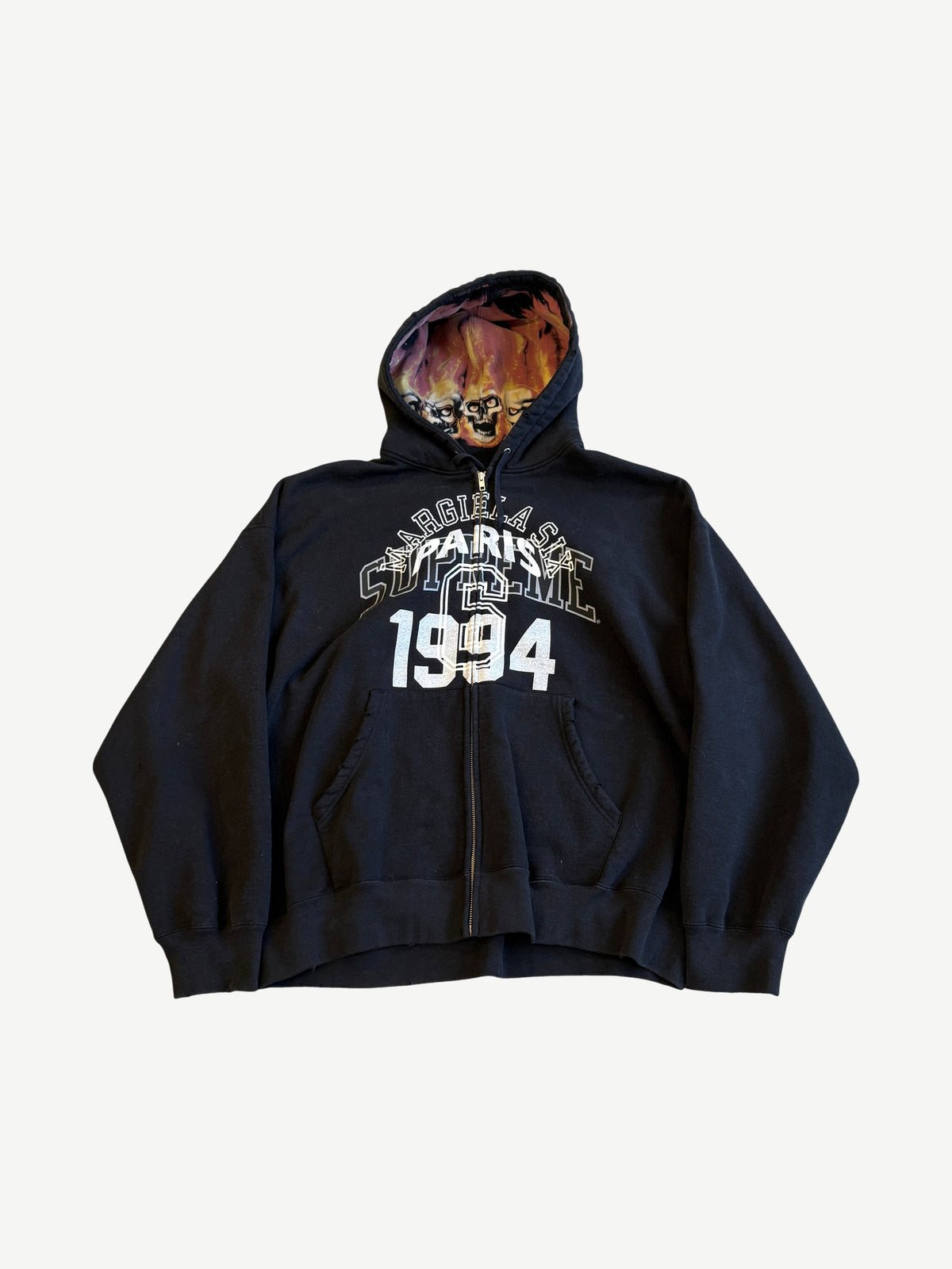 Supreme MM6 Maison Margiela Black Zipup