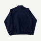 Supreme Navy Slant Applique Half Zip Pullover