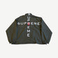 Supreme Olive Cross Track Jacket