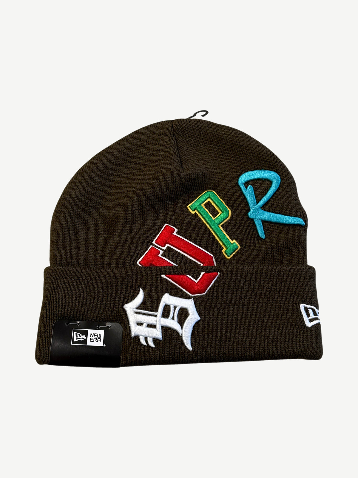 Supreme Olive New Era Arc Beanie