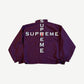Supreme Purple Cross Track Jacket