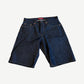 Supreme Raw Denim Classic Logo Jean Shorts