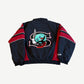 Supreme Salem Black Half Zip Stadium Jacket