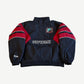 Supreme Salem Black Half Zip Stadium Jacket