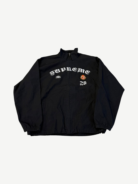 Supreme Umbro Black Cotton Ripstop Track Jacket