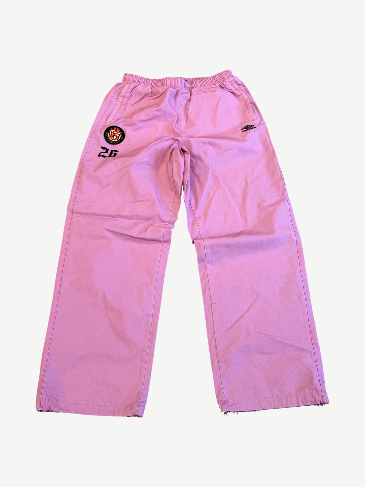 Supreme Umbro Pink Cotton Ripstop Track Pants