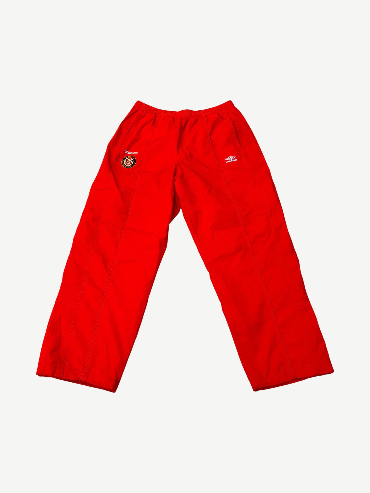 Supreme Umbro Red Cotton Ripstop Track Pant