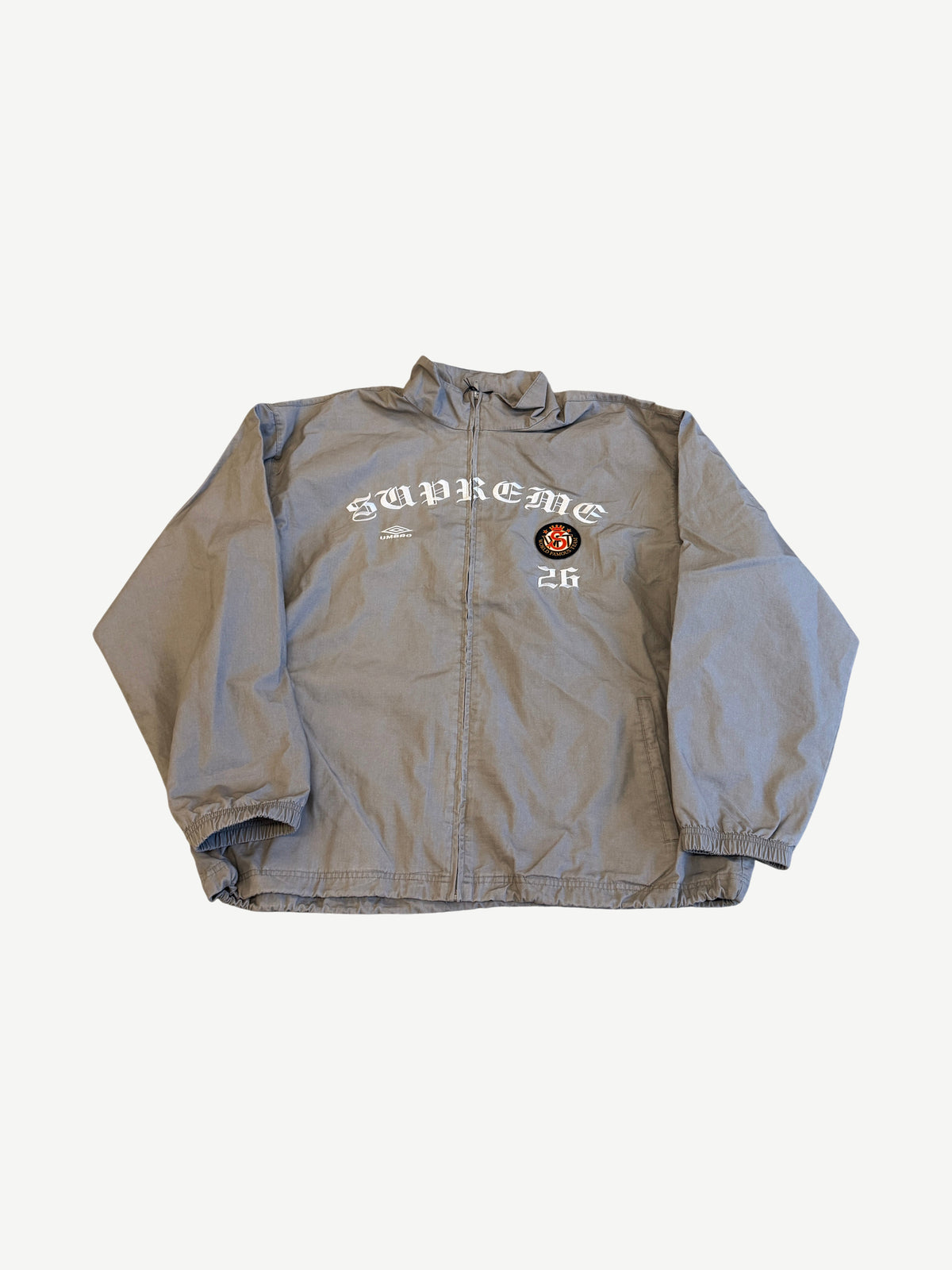 Supreme Umbro Tan Cotton Ripstop Track Jacket
