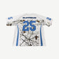 Supreme White Breast Cancer Awareness Football Jersey