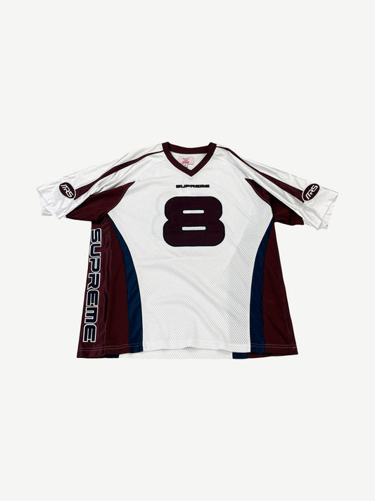 Supreme White Martine Rose Football Jersey