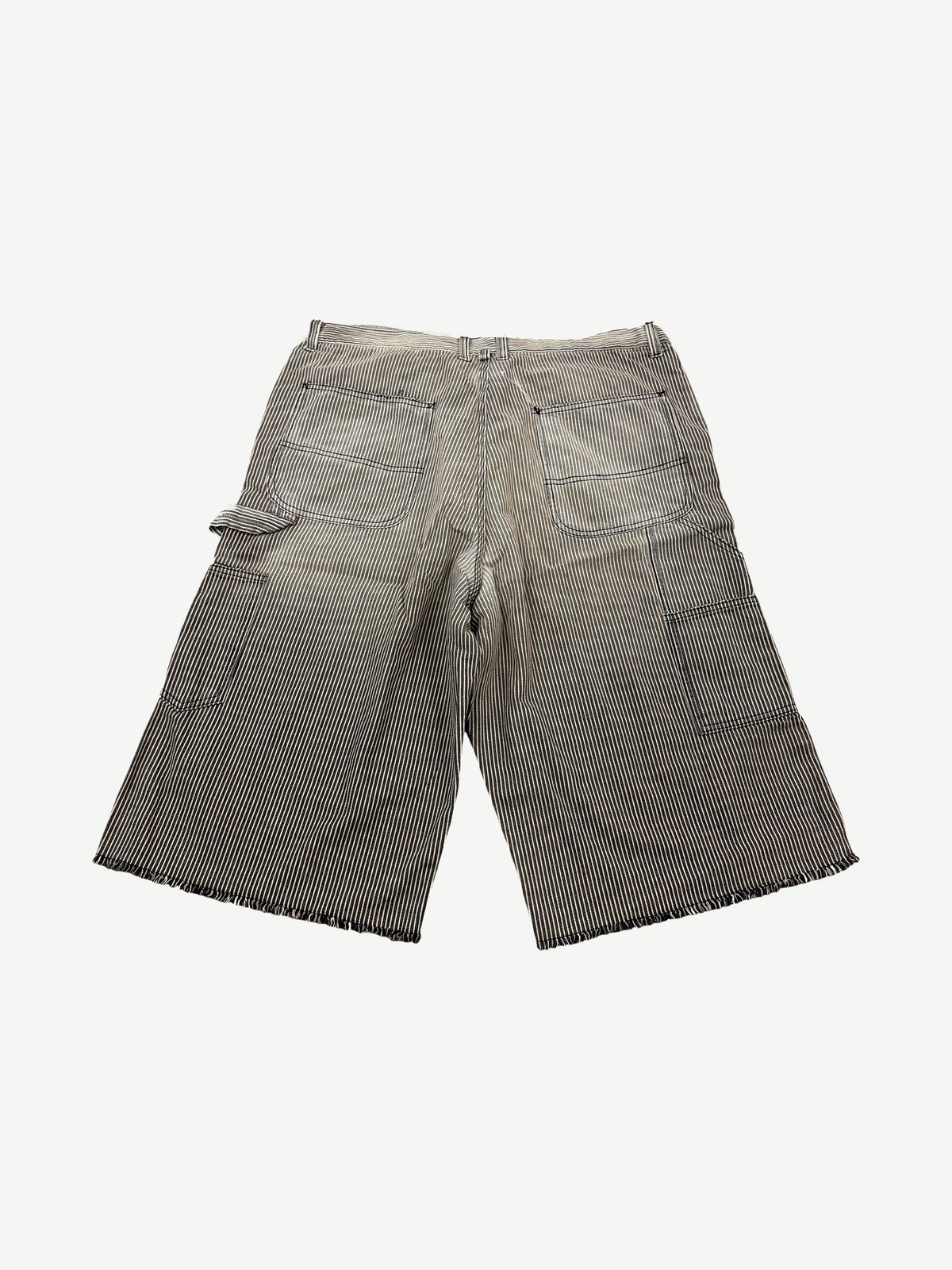 UNDS Online Black Hickory Double Knee Capri Shorts