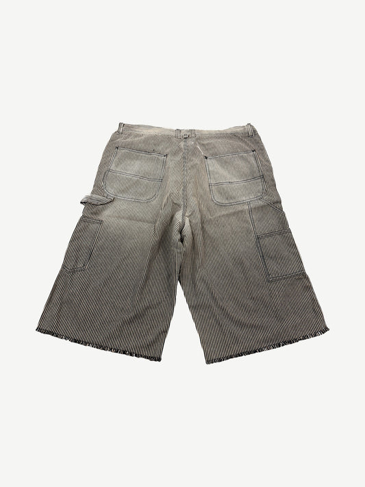 UNDS Online Black Hickory Double Knee Capri Shorts