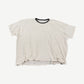 UNDS Online Two Tone Black White Ringer Tee