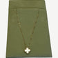 Van Cleef & Arpels 18k Gold Mother of Pearl Alhambra Pendant