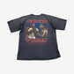 Back of vintage 1996 Tyson vs Bruno tee with MGM Grand Las Vegas fight portrait graphic in color