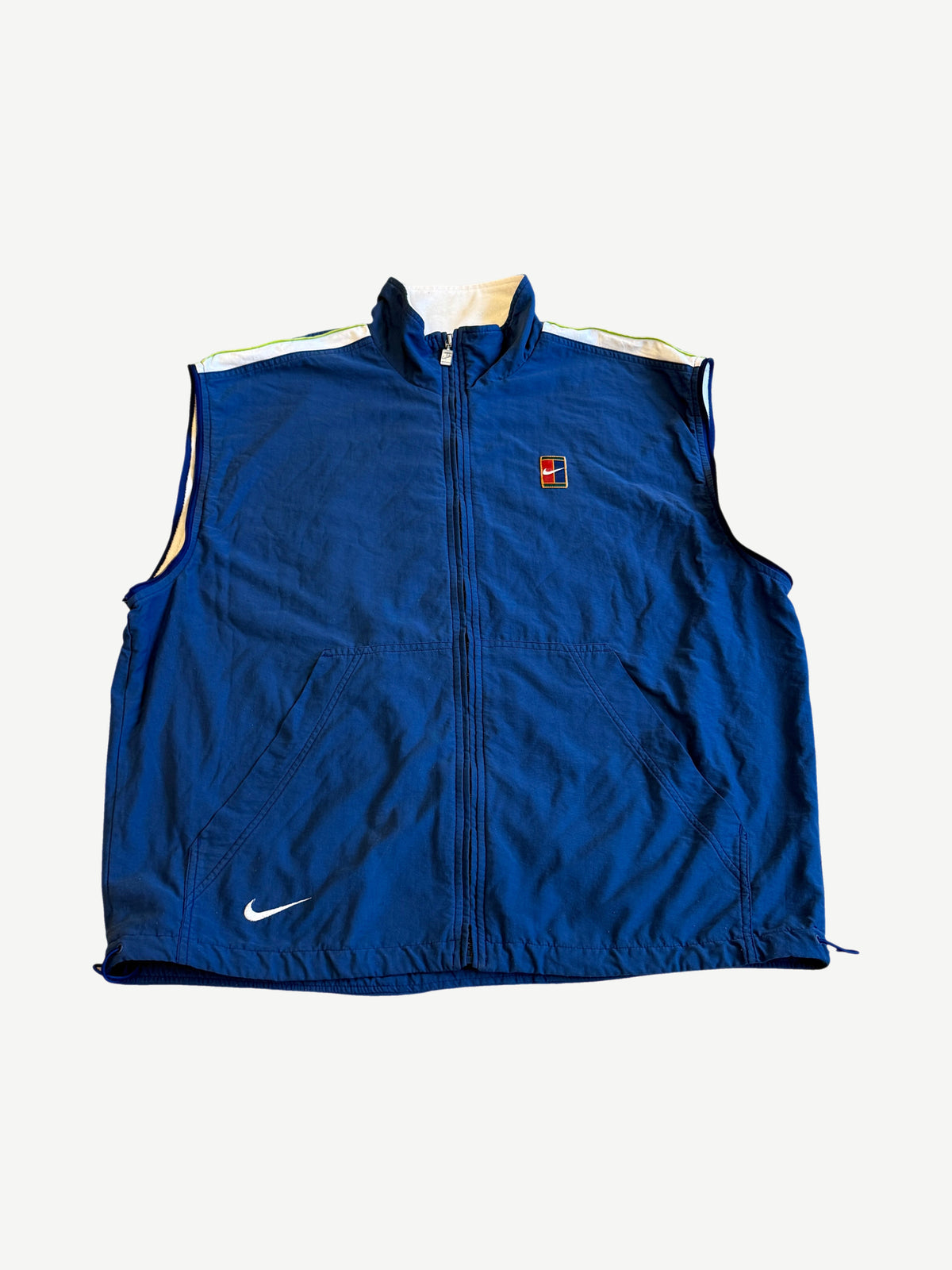 Vintage 90s Nike Court Challenge Blue Vest