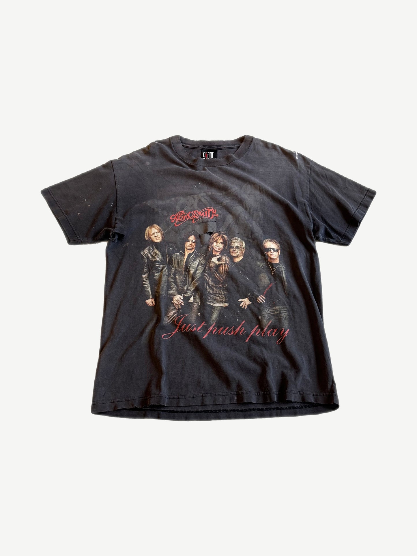 Vintage Aerosmith Just Push Play Band Tee