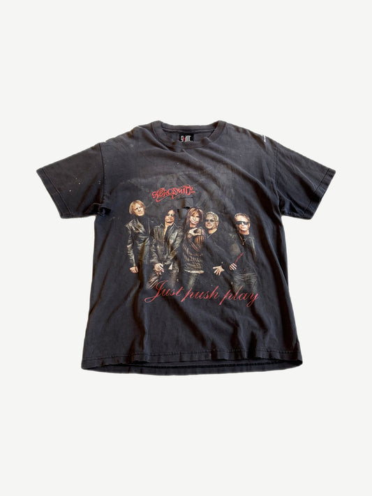 Vintage Aerosmith Just Push Play Band Tee