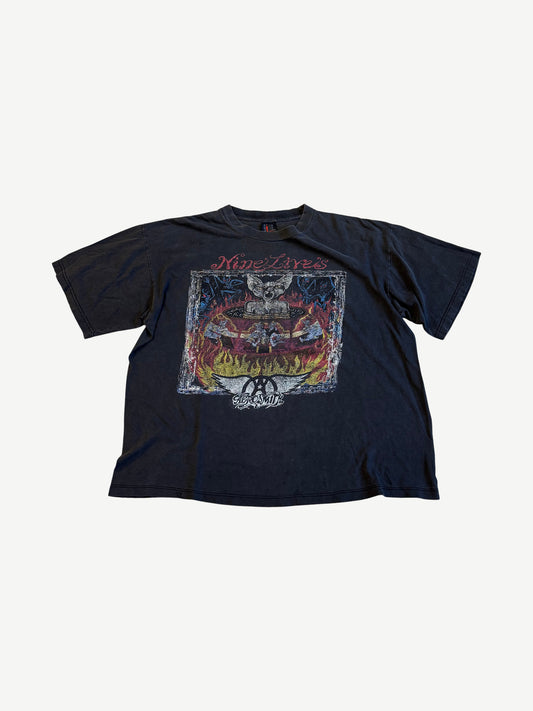 Vintage Aerosmith Nine Lives Tour Tee