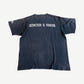 Vintage Busch Gardens animal tee back in faded black with white EXTINCTION IS FOREVER text across shoulders