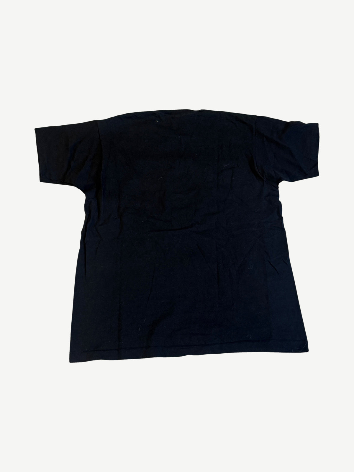 Vintage Black Apple Rainbow Logo Tee