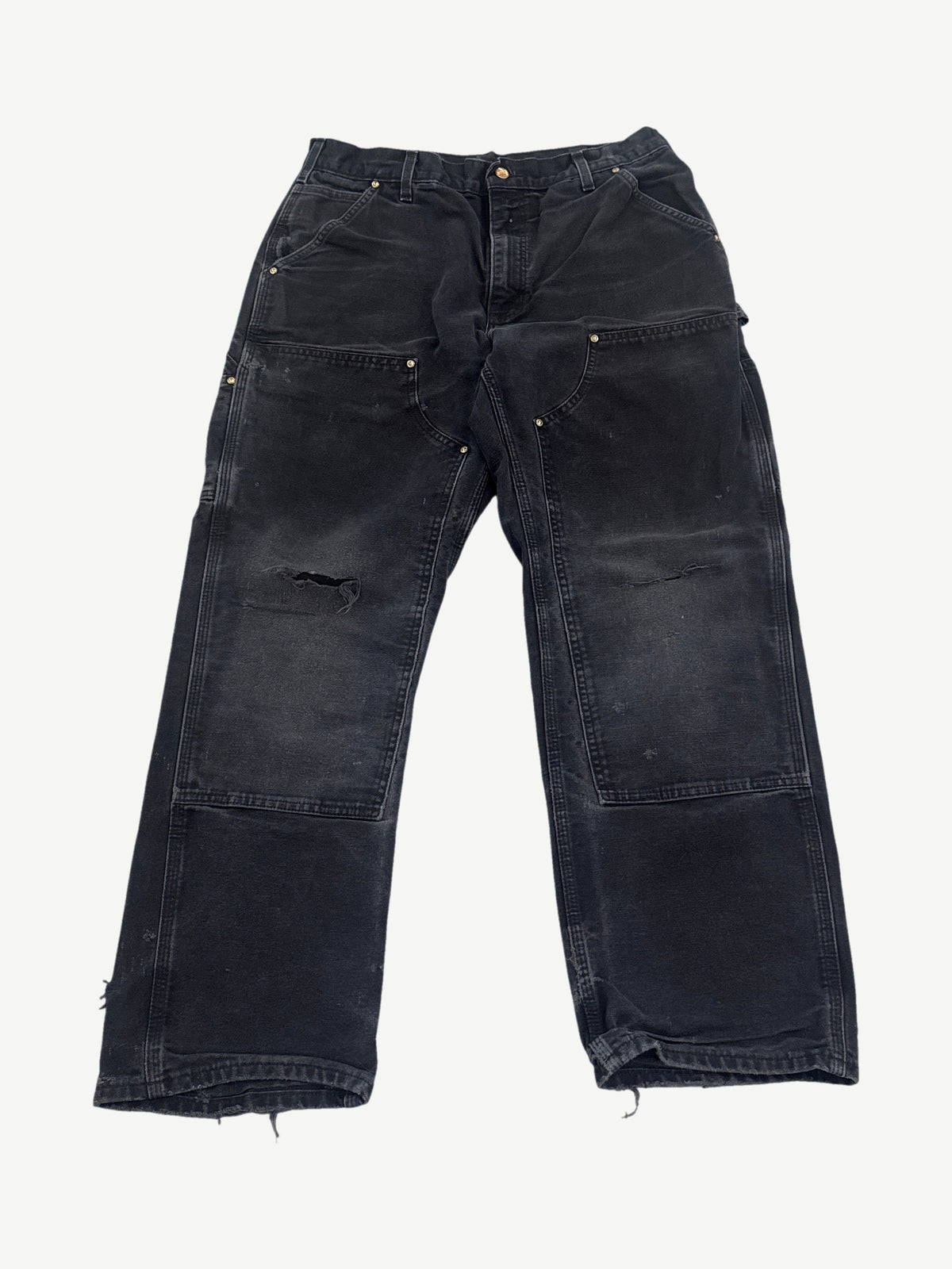 Vintage Black Carhartt Double Knee Carpenter Pants