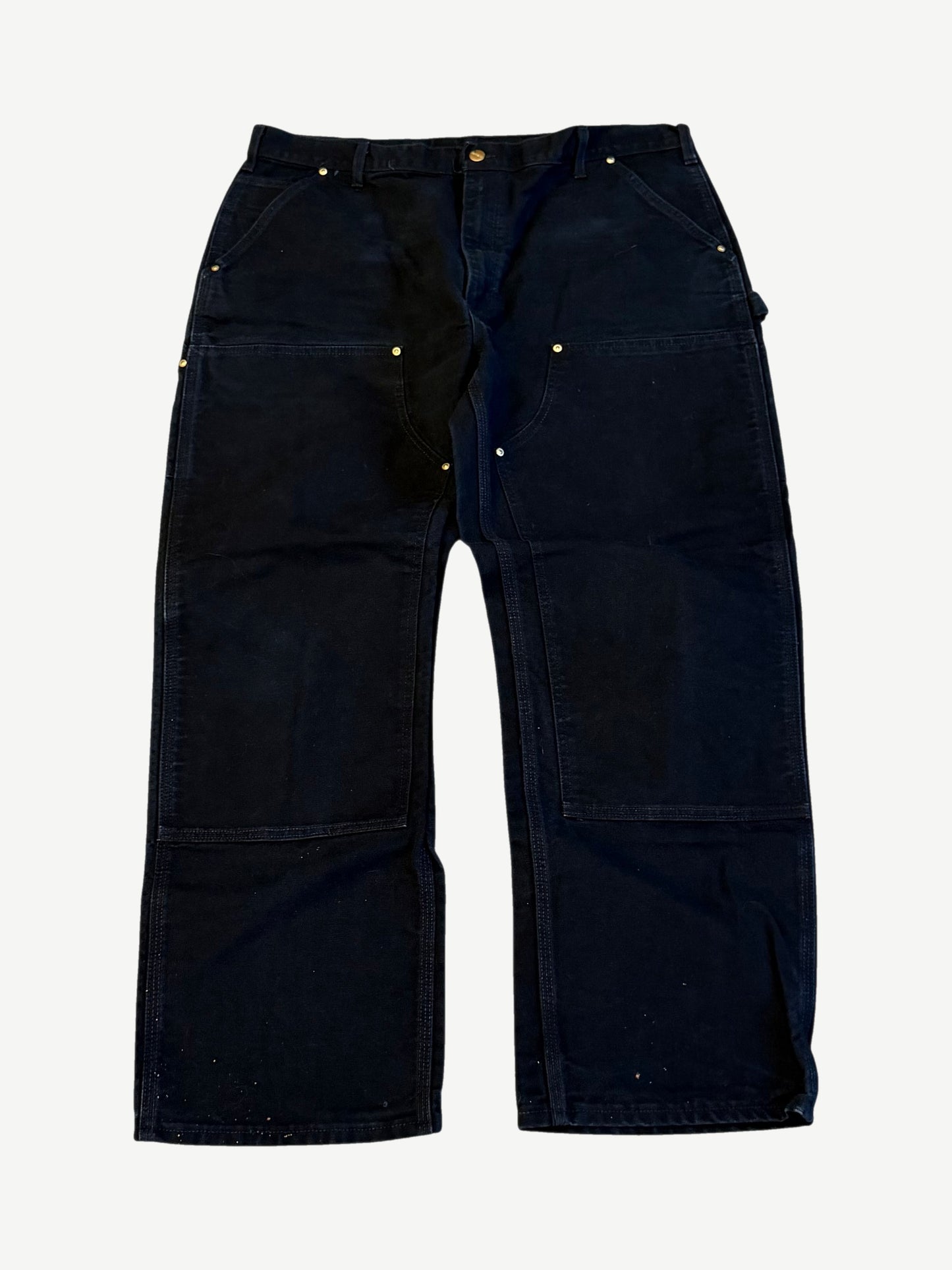 Vintage Black Carhartt Double Knee Carpenter Pants