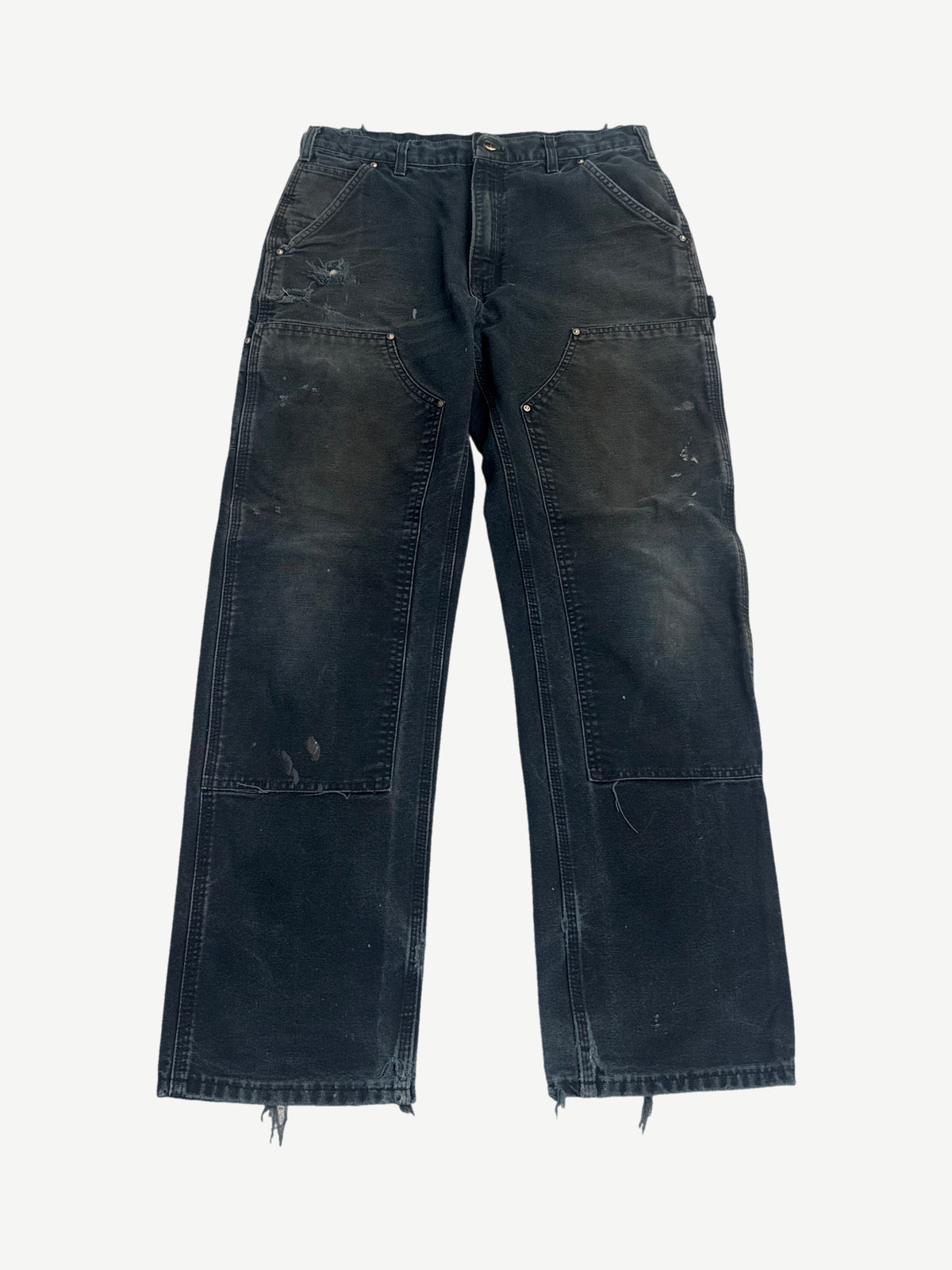 Vintage Black Carhartt Double Knee Carpenter Pants