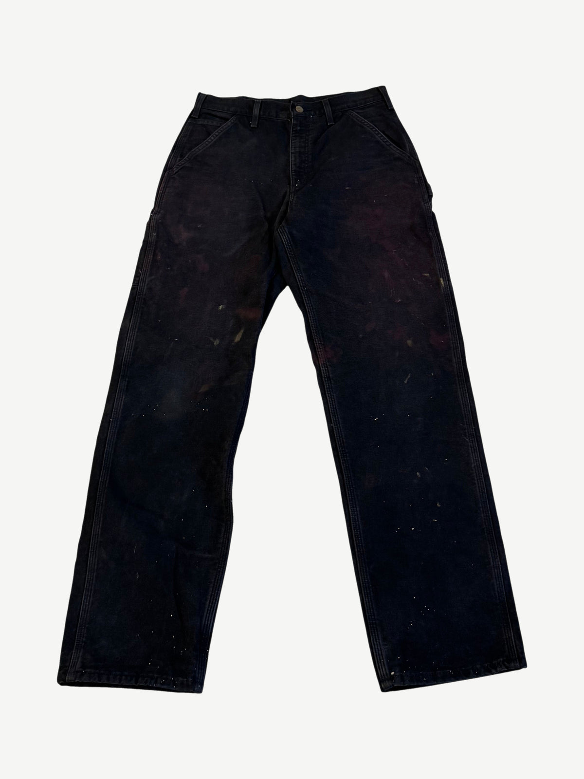 Vintage Black Carhartt Faded Carpenter Pants