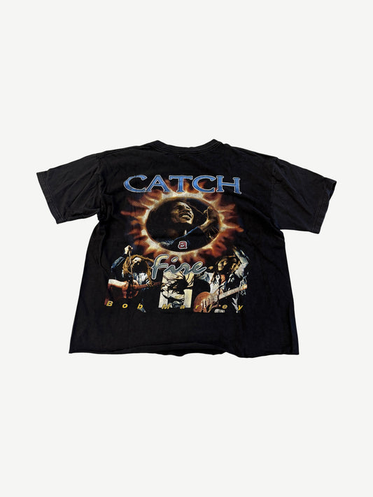 Vintage Bob Marley Catch a Fire Rap Tee