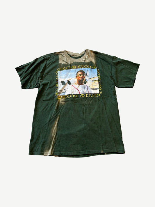 Vintage Bootleg Green Gucci Mane Tee