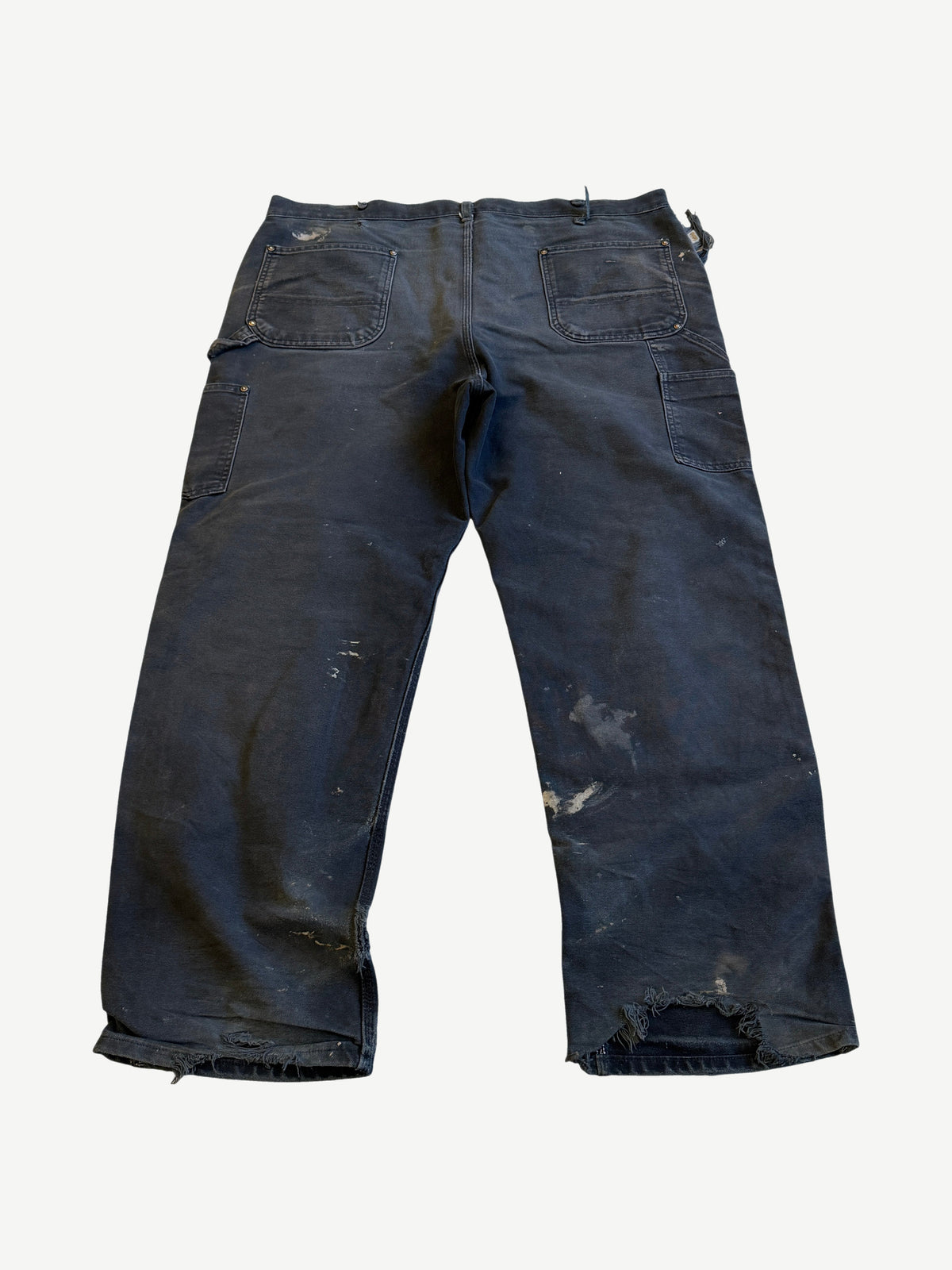 Vintage Carhartt Black Distressed Double Knee Carpenter Pants