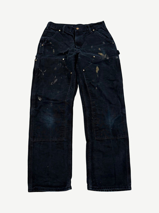 Vintage Carhartt Black Double Knee Carpenter Pants
