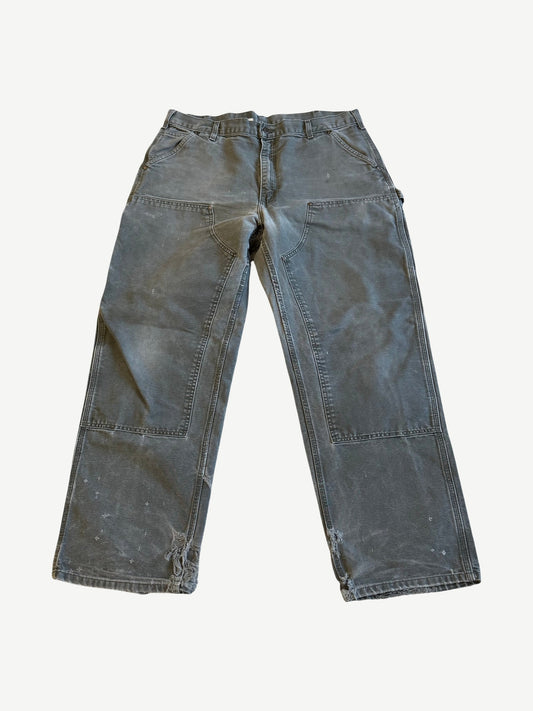 Vintage Carhartt Gray Double Knee Carpenter Pants
