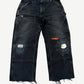 Vintage Carhartt Reworked Black Stitched Double Knee Carpenter Pants