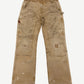 Vintage Carhartt Tan Double Knee Carpenter Pants