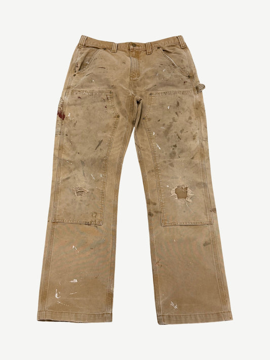 Vintage Carhartt Tan Double Knee Carpenter Pants