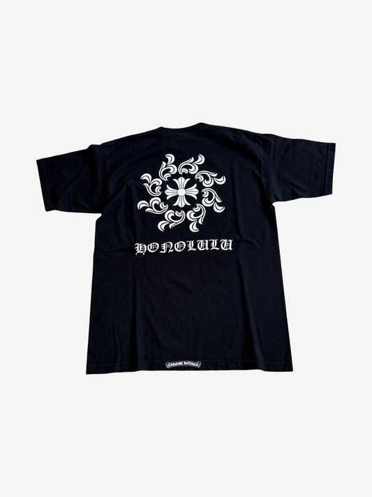 Vintage Chrome Hearts Honolulu Horseshoe Spiral Tee
