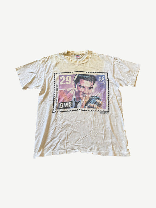 Vintage Elvis Presley USPS Stamp Tee