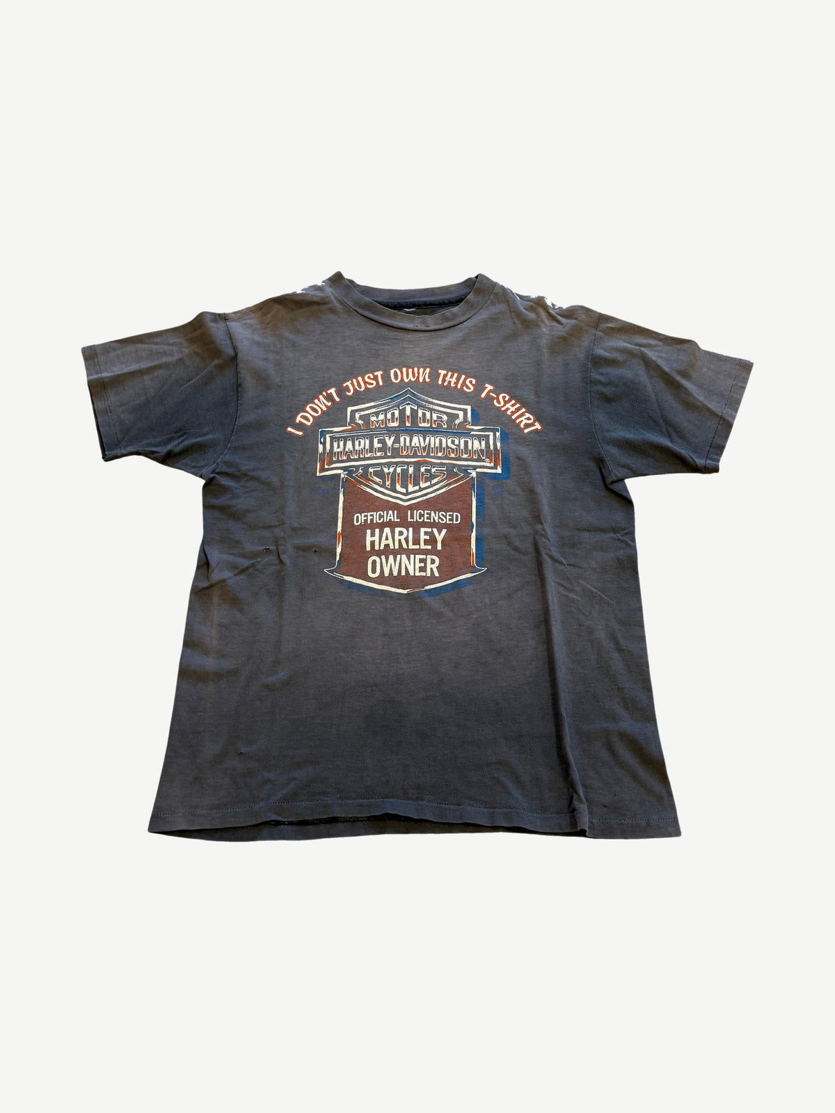 Vintage Faded Harley Davidson Owner Tee
