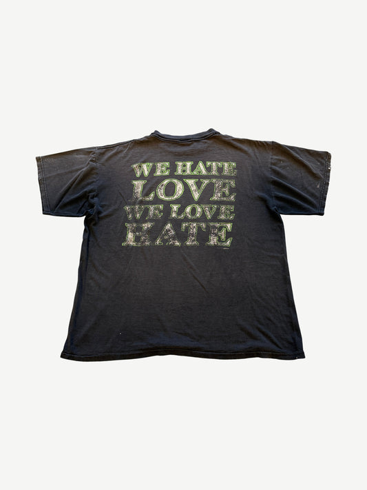 Vintage Faded Marilyn Manson We Hate Love Tee