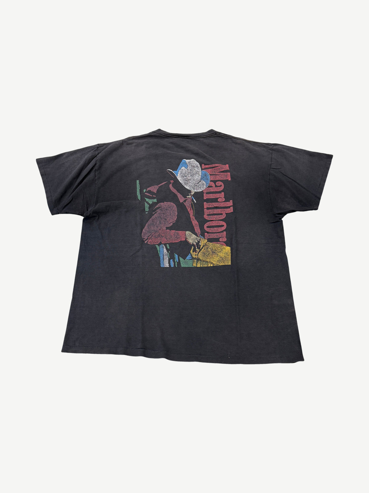 Vintage Faded Marlboro Cowboy Promo Tee