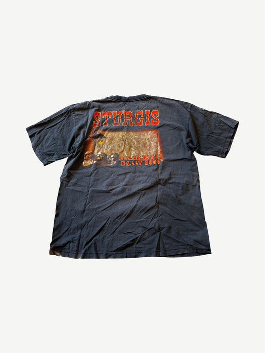 Vintage Faded Sturgis South Dakota Black Hills Rally Tee