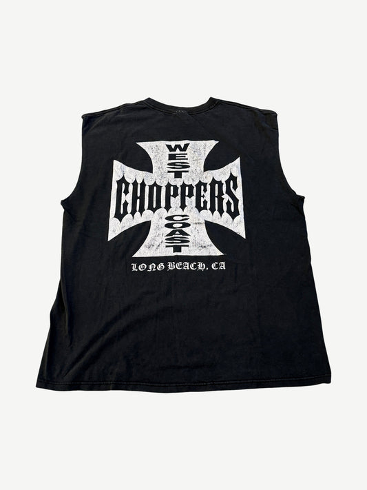 Vintage Faded West Coast Choppers Cutoff Tee