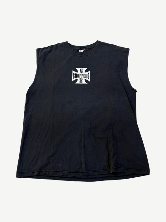 Vintage Faded West Coast Choppers Cutoff Tee