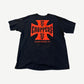 Vintage Faded West Coast Choppers Red Logo Tee